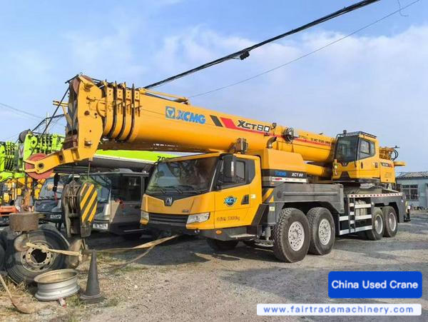 شراء XCMG XCT80L5 مستعمل رافعة شراء XCMG XCT80L5 مستعمل رافعة